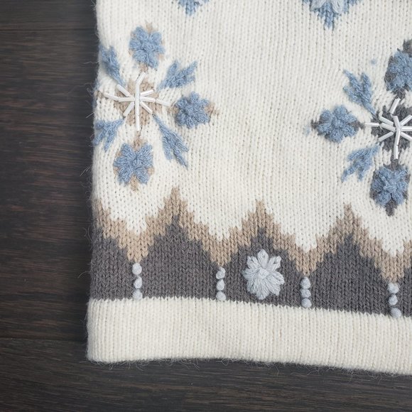 Vintage Festive Winter Theme Alfred Dunner Sweater - Picture 8 of 8